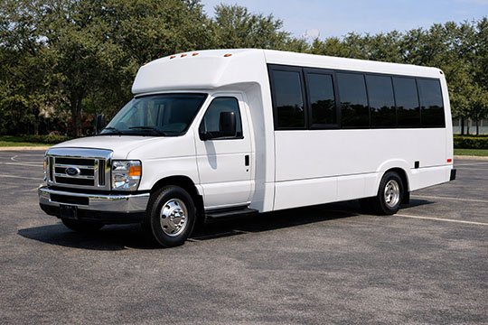 18-passenger minibus rental Fairfield TX